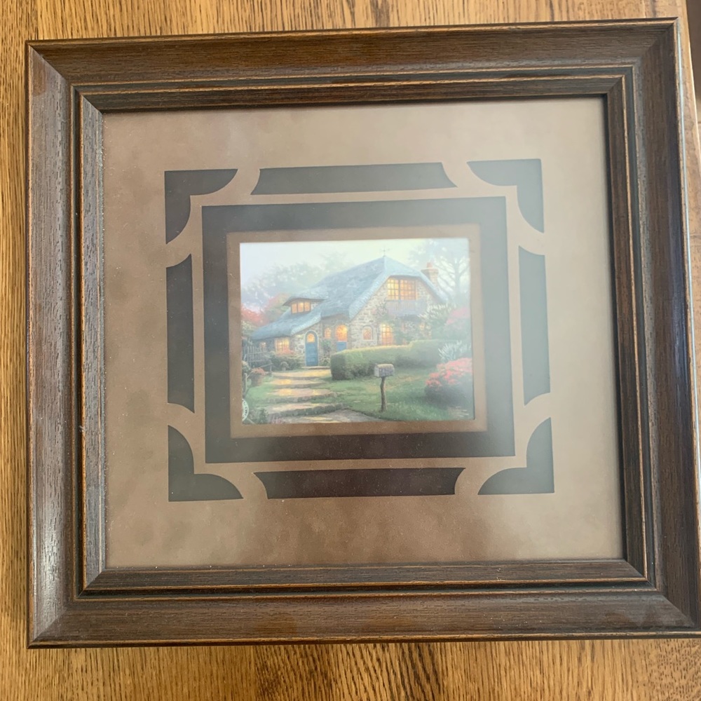 Thomas Kinkade framed print